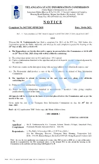 9417/SIC-MNR/2018 Date: 30-06-2021