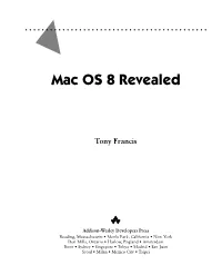 Mac OS 8 Revealed
