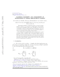 Posterior Propriety and Admissibility of Hyperpriors in Normal