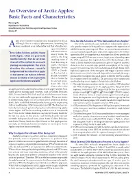 An Overview of Arctic Apples
