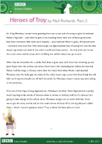 Heroes of Troy by Neil Richards. Part 2