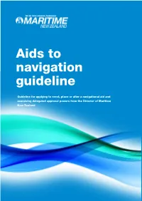 Aids to Navigation Guideline
