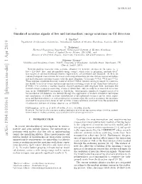 Arxiv:1904.01056V1 [Physics.Ins-Det] 1 Apr 2019 ‡ † ∗ Acltos Cosawd Nryrneadi Various [5–7]