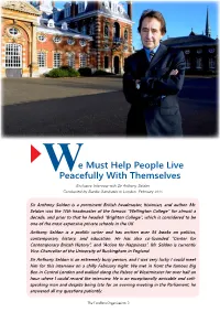 Interview Can Be Accessed Here