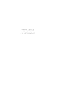 Notes to the Financial Statements 2019
