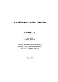 A Report on Musical Structure Visualization