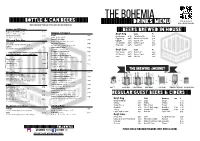 Drinks Menu May 21