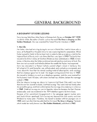 General Background