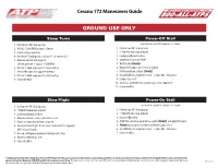 Cessna 172 Maneuvers Guide Private Single-Engine, Commercial Single-Engine, and CFI Single-Engine