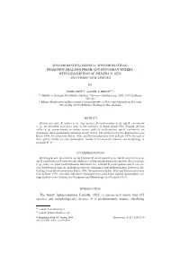 Sphaeromatids (Isopoda, Sphaeromatidae) from New Zealand Fresh and Hypogean Waters, with Description of Bilistra N