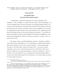 Forthcoming in Time and Identity: Topics in Contemporary Philosophy