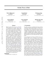 Machine Theory of Mind