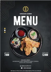 Menu Final For
