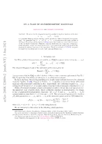 Arxiv:2008.12809V2 [Math.NT] 5 Jun 2021