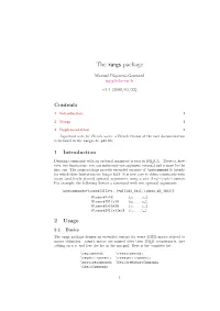 The Xargs Package