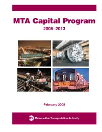 MTA Capital Program 2008–2013