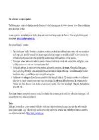Dear Authors and Corresponding Authors, the Following Pages Comprise the Final Page-Proofs of Your Paper for the Forthcoming