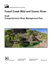 Fossil Creek Wild and Scenic River