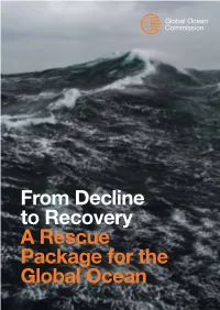 From Decline to Recovery a Rescue Package for the Global Ocean