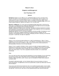 Mooren's Ulcer: Diagnosis and Management