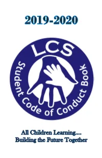 2019-2020 Student Code of Conduct