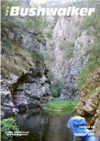 A Walk to Sphinx Rock 14 Please Indicate Which Issue You Want Your Sub- Scription to Start With