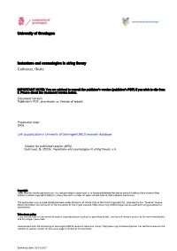 University of Groningen Instantons and Cosmologies in String Theory Collinucci, Giulio