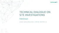 19009-1-3 Technical Dialogue
