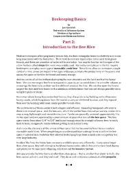 Beekeeping Basics Part 2: Introduction to the Bee Hive