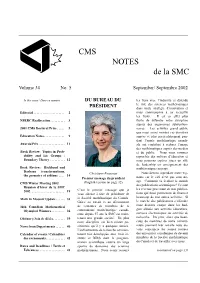 CMS NOTES De La SMC
