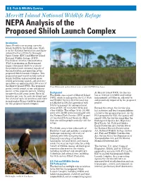 NEPA Analysis of the Proposed Shiloh Launch Complex