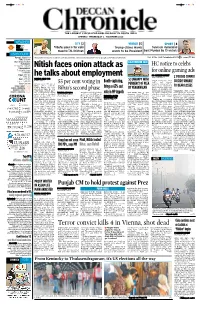 Nitish Faces Onion Attack As He Talks About Employment