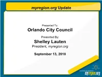 The Value of Working As a Super Region Myregion.Org Update