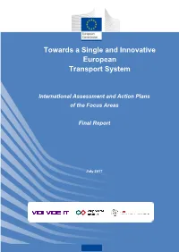 Towards a Single and Innovative European Transport System