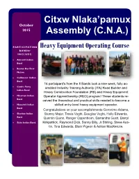 Citxw Nlaka'pamux Assembly (C.N.A.)