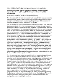 Cleve Hill Solar Park Project Development Consent Order Application Submission for Issue Specific Hearing on Landscape and Visua