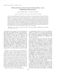 Phylogenetics of the Florally Diverse Andean Clade Iochrominae (Solanaceae)1