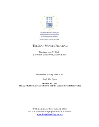 The Jean Monnet Program