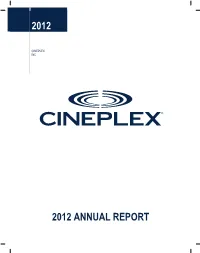 2012 Annual Report
