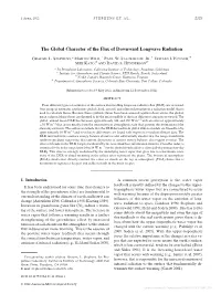 The Global Character of the Flux of Downward Longwave Radiation