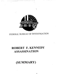 Robert F Kennedy (Assassination) Part 1 of 3