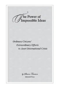 The Power of Impossible Ideas