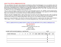 US Sailing Rig Dimensions Database