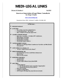 AALNC Fall Newsletter 2010.Pdf
