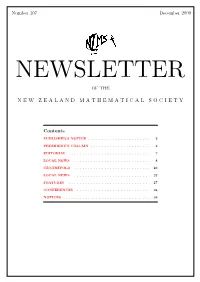 Dec 2009, Be Addressing Unanswered Mathematical Questions Presenting a Talk