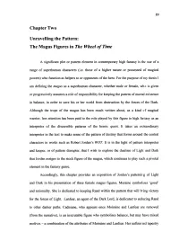 Chapter Two Unravelling the Pattern: the Magus Figures in the Wheel Of