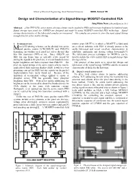 Design and Characterization of a Signal-Storage MOSFET