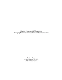 Shaping Memory with Monuments: Diverging Representations of Holocaust Commemoration