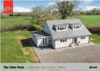 Ten Oaks Farm Clayhidon, Cullompton , Devon Gth.Net Ten Oaks Farm Clayhidon, Cullompton, Devon, EX15 3QA
