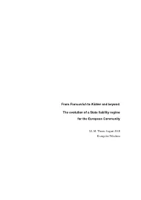From Francovich to Köbler and Beyond